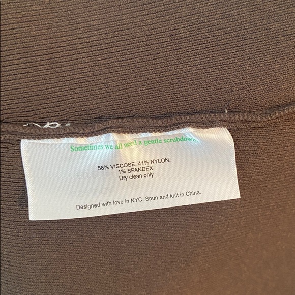 M.M.LaFleur Merritt Jardigan Ash Knit Belted Blazer Cardigan Size M - Picture 5 of 6